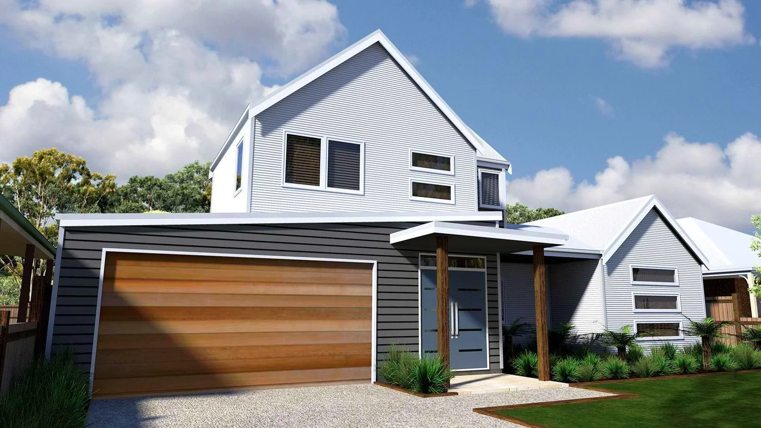 Metal roofing on a Port Stephens home